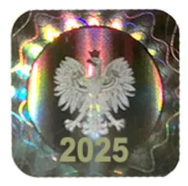 Naklejka na legitymacje szkolną 2026 model B